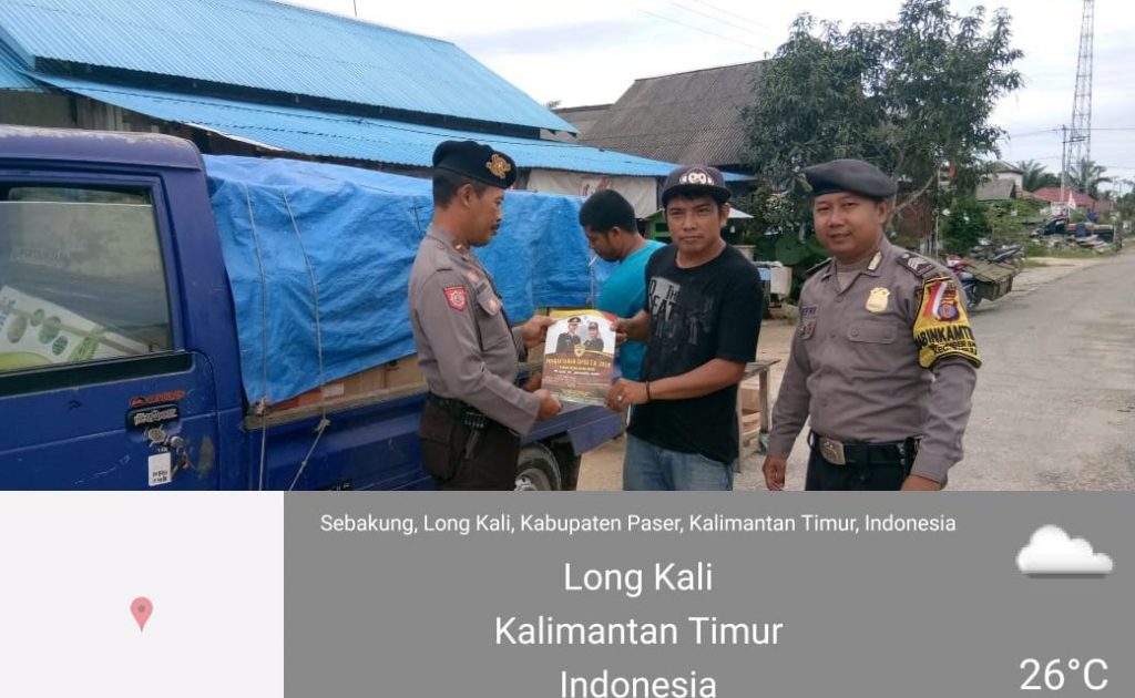 Polsek Babulu Lakukan Pembagian Brosur Pendaftaran SIPSS Tahun 2019 IMG 20190129 WA0009 1040x640