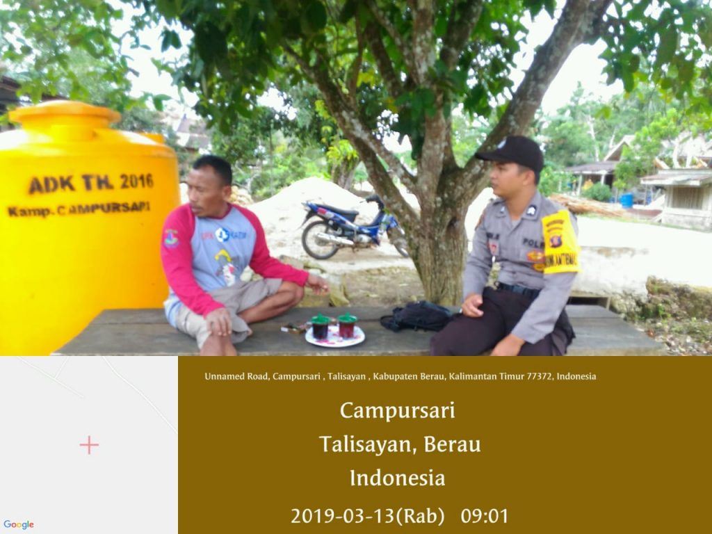Anggota Polsek Talisayan Ajak Pemuda Kampung Campursari Jauhi Narkoba 2 2