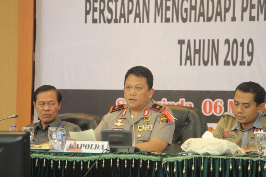 Wakapolda Kaltim Hadiri Rakor Kesiapan Pemilu Serentak 2019 IMG 20190307 WA0017 1