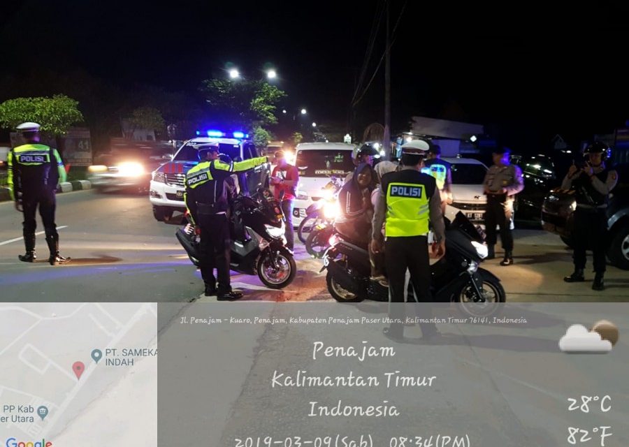 Antisipasi Kejahatan Menjelang Pemilu, Polres PPU Intensifkan Patroli IMG 20190309 WA0052