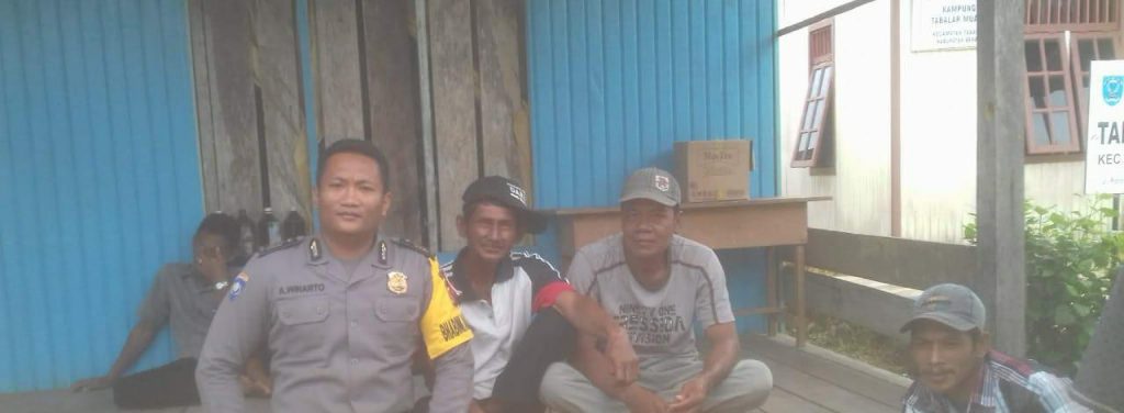 Bhabinkamtibmas Tabalar Muara Beri Himbauan Kamtibmas ZZ