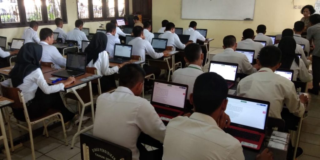 Penerimaan Polri di Kaltim : 522 Casis Bintara Ikuti Uji Akademik WhatsApp Image 2019 05 14 at 09.51.45