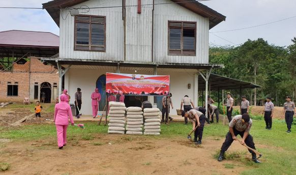 Sambut HUT Bhayangkara ke-73, Polres Kukar Gelar Bhakti Religi 11111