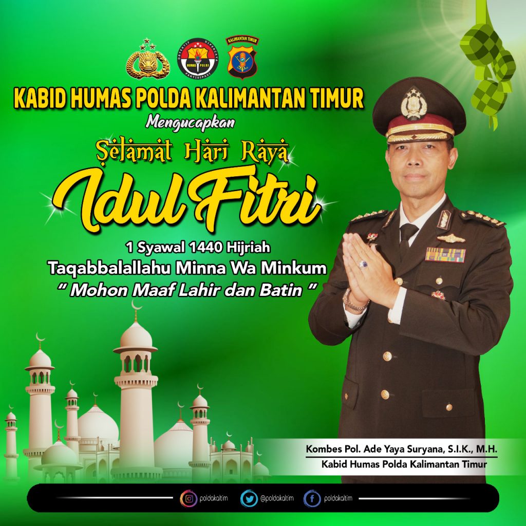 Mudik Lebaran 2019, Ini Himbauan Kabid Humas Polda Kaltim kabid humas polda kaltim