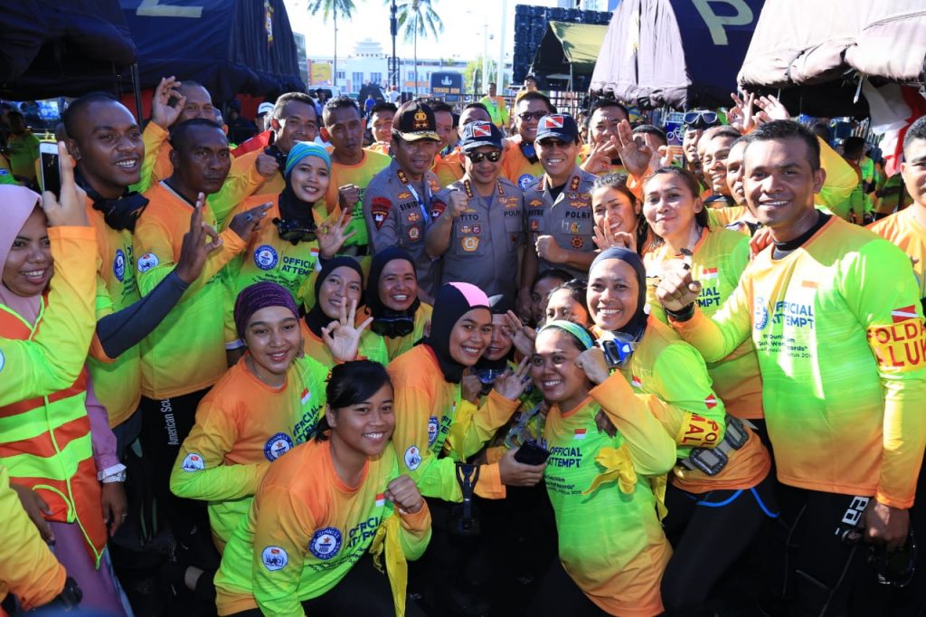 WASI Siap Pecahkan Rekor Dunia Selam, Kapolri: Selamat Berjuang! IMG 20190803 WA0010