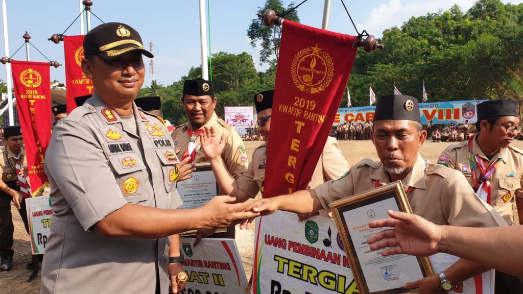 Kapolres Kukar Hadiri Pembukaan Jambore Cabang Ke VIII Tahun 2019 WhatsApp Image 2019 08 15 at 11.56.21