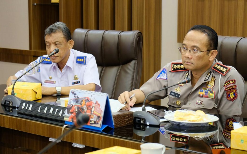 Bahas Kesiapan Operasi Patuh 2019, Polda Kaltim Ikuti Vicon Dengan Korlantas Polri WhatsApp Image 2019 08 21 at 15.23.41