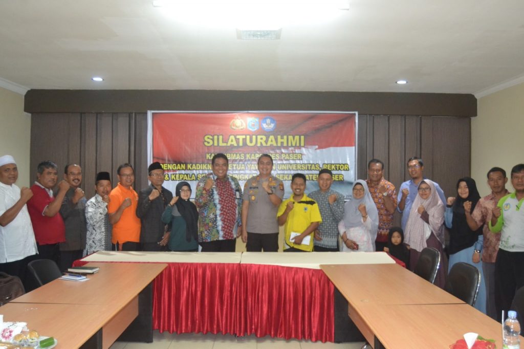 Sampaikan Pesan Kamtibmas, Kapolres Silaturahmi dengan Kadiknas, Rektor dan Kepala Sekolah se Kab. Paser 1 WhatsApp Image 2019 09 27 at 13.46.08