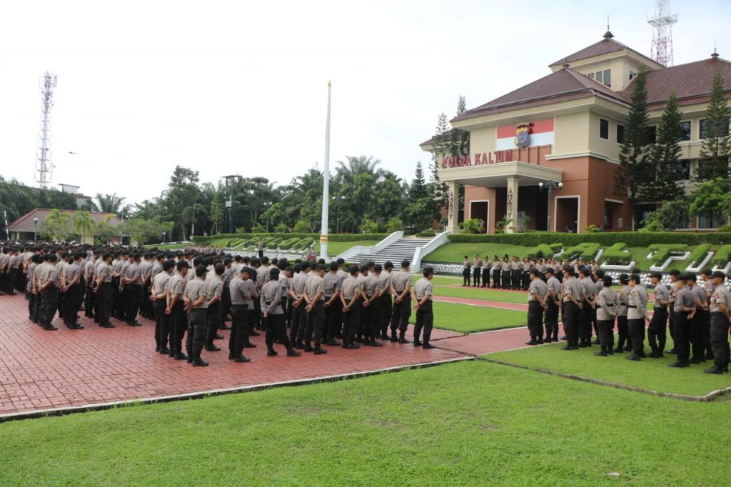 Jelang Pelantikan Presiden, Polda Kaltim Siagakan 571 Personil WhatsApp Image 2019 10 19 at 08.35.06