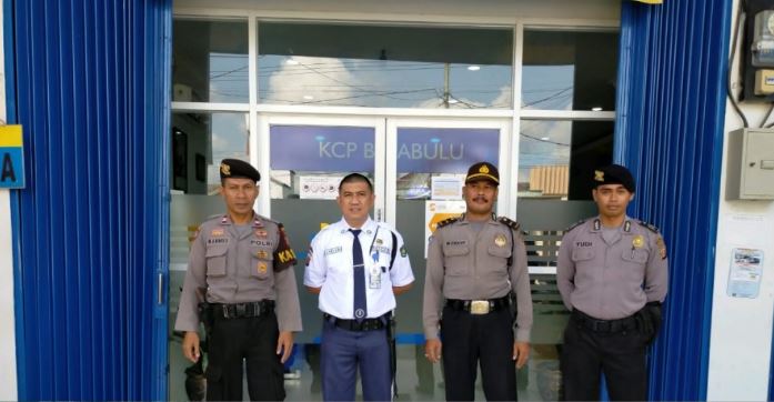 Berikan Rasa Aman, Polsek Babulu Penajam Optimalkan Patroli Objek Vital 2 1