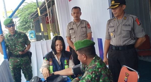 Tim Dokkes Polres Bontang Cek Kesehatan Anggota Yang Terlibat Operasi Lilin 2019 Capture 7