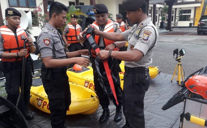 Siaga Bencana Alam, Sat Samapta Polres PPU Gelar Peralatan 5 1