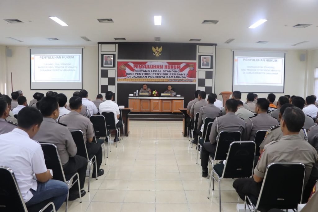 Kapolresta Samarinda Pimpin Penyuluhan Hukum Tentang Legal Standing Kepada Penyidik dan Penyidik Pembantu 1 IMG 20200129 WA0030 1