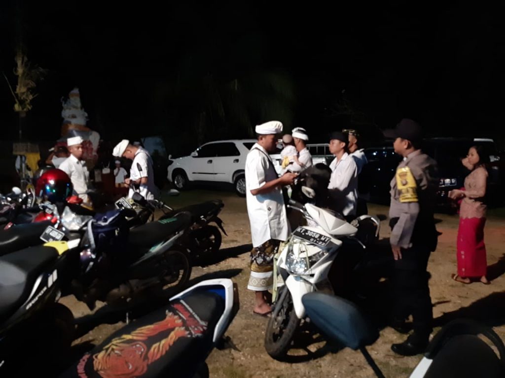 Dalam Rangka Ciptakan Suasana Aman, Polres Berau Laksanakan Pengamanan Hari Raya Galungan dan Kuningan 1 22 2