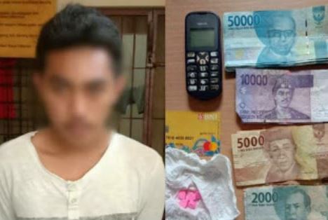 Gagalkan Peredaran Narkotika, Polsek Sungai Pinang Berhasil Amankan Seorang Pengedar 3
