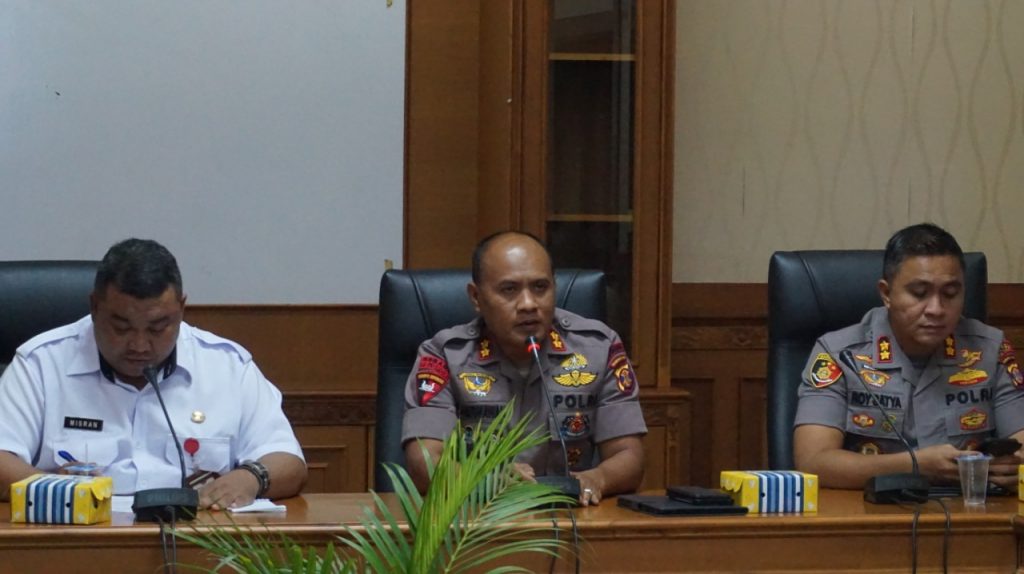 Bersama Pemkab, Polres Kubar Gelar Rapat Koordinasi Penyediaan Lahan Mako Brimob 9 3