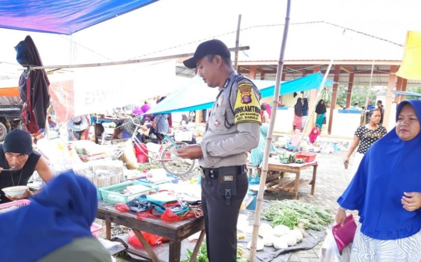 Sambang ke Desa Sri Raharja, Bhabinkamtibmas Polres PPU Sampaikan Himbauan Kamtibmas 1 1