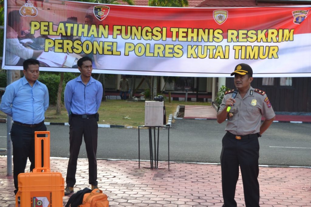 Unit Inafis Polres Kutai Timur Gelar Pelatihan TPTKP Kepada Personil 11 1