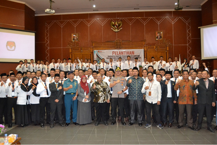 Ciptakan Kondusifitas Kamtibmas Jelang Pilkada 2020, Kapolres Hadiri Pelantikan PPK Se-Kabupaten Kutim 14