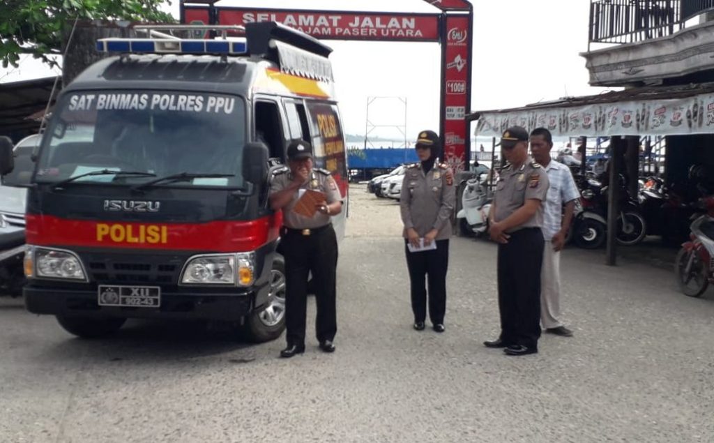Sat Binmas Polres PPU Laksanakan Sosialisasi Pencegahan Serta Penyebaran Virus Corona 3 1