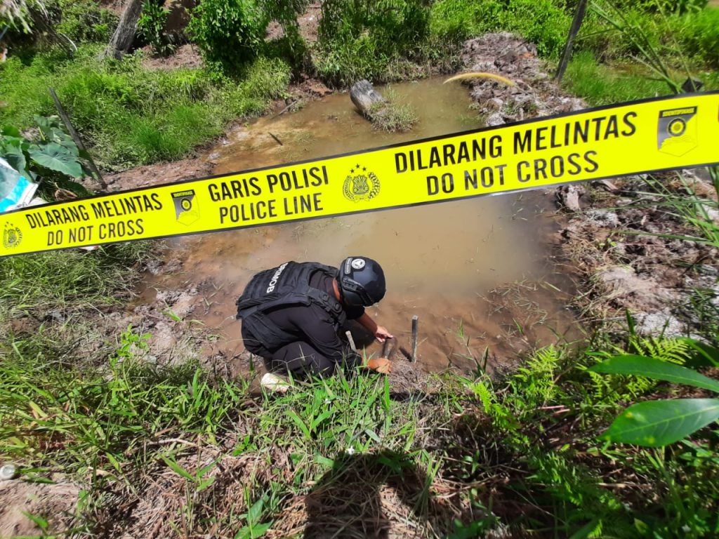 Unit Jibom Satbrimob Kaltim Berhasil Evakuasi Bom Militer Perang Dunia ke II 5 11