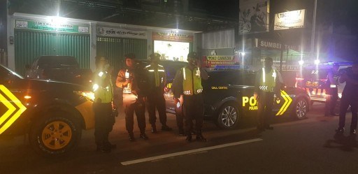 Cegah Penularan Virus Corona, Polres Kukar Bersama Kodim 0905/Tenggarong Gelar Patroli Bersama 7 3