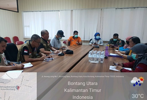 Ikuti Rakor Bersama Pemkot Terkait Antisipasi Covid-19, Kapolres Bontang Imbau Warga Jangan Panik Rakor Corona Copy
