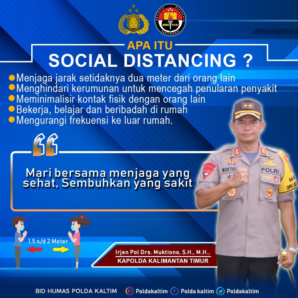 Kapolda Kaltim Ajak Masyarakat Terapkan Social Distancing WhatsApp Image 2020 03 23 at 16.16.19