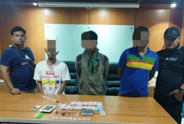Polres Kukar Berhasil Amankan Pengedar dan Kurir Narkoba kukarrr