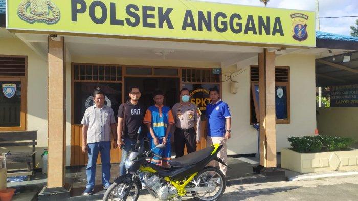Polsek Anggana Berhasil Amankan Seorang Pelaku Curanmor 1 1