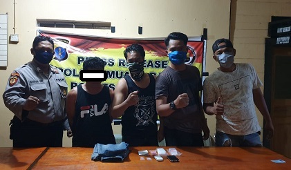 Ditengah Pandemi Corona, Polsek Muara Badak Berhasil Amankan Seorang Pengedar Sabu-Sabu 11 3