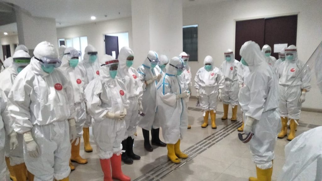 Bantu Tangani Corona, Polda Kaltim Kirim 4 Personil ke Wisma Atlet Jakarta 6 11