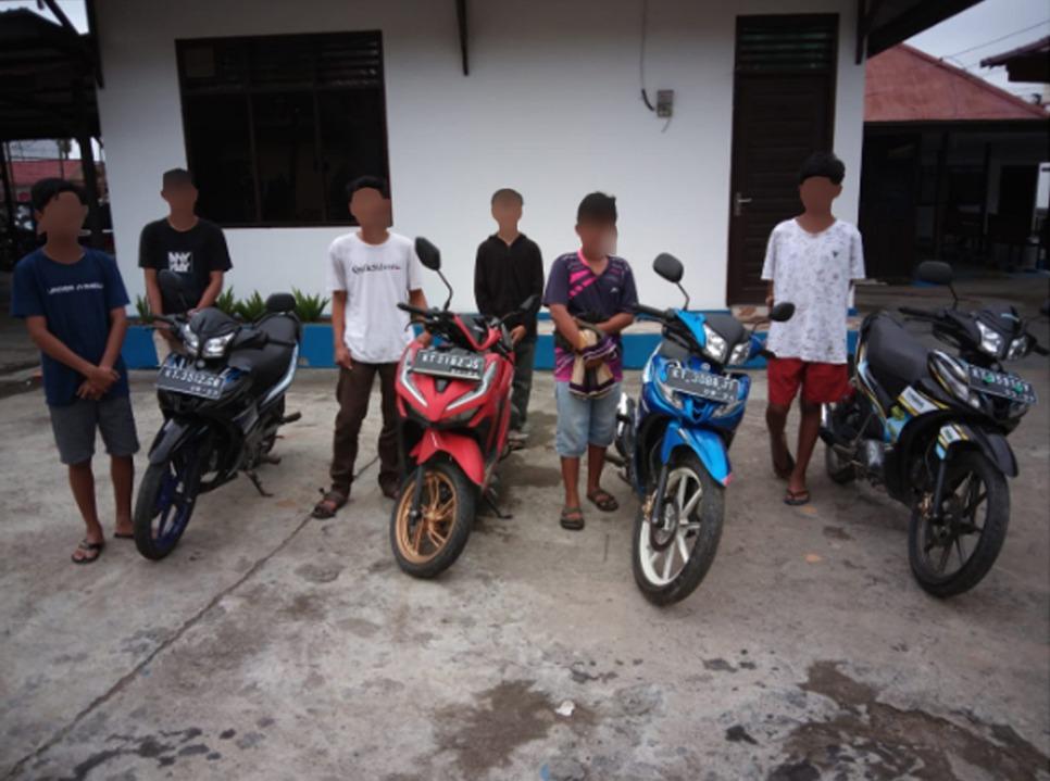 Ditengah Pandemi Covid-19, Polres Berau Berhasil Gagalkan Aksi Balap Liar 7 4