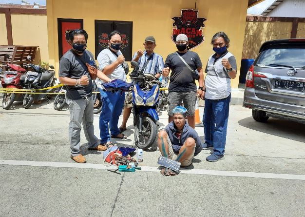 Polsek Sebulu Berhasil Amankan Seorang Pelaku Curanmor 1 3