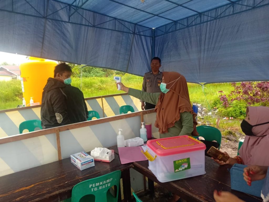 Lebaran Hari Kedua, Pos Siaga Covid-19 Tanjung Batu Tingkatkan Kesiagaan 10 9