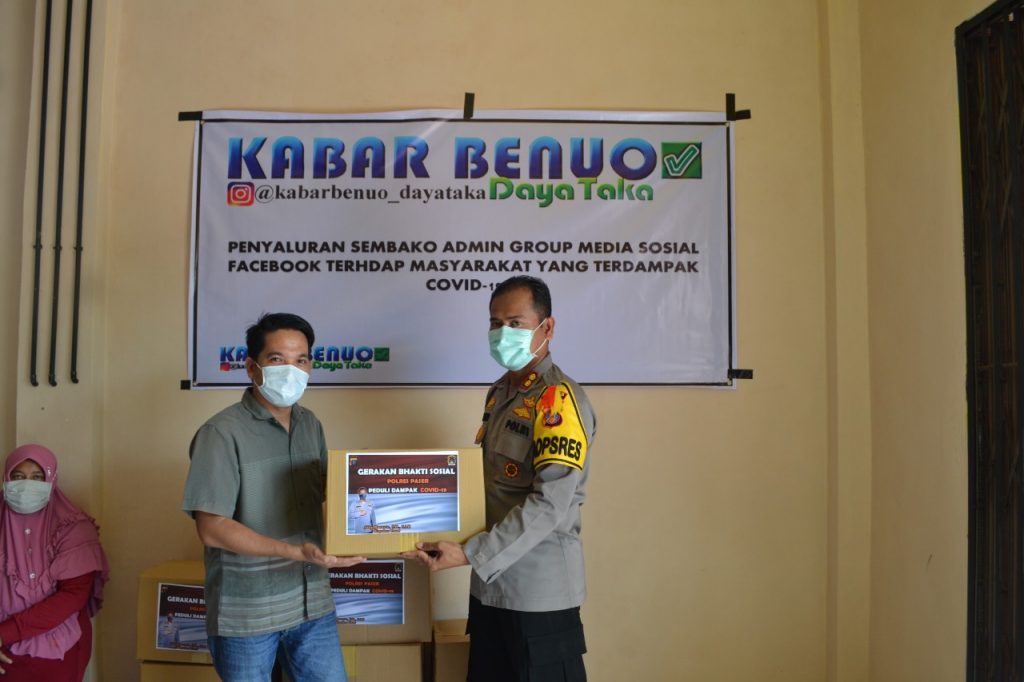 Kapolres Paser Himbau Anggota Grup Sosial Media Kabar Benuo Daya Taka Guna Antisipasi Penyebaran Covid-19 3 9