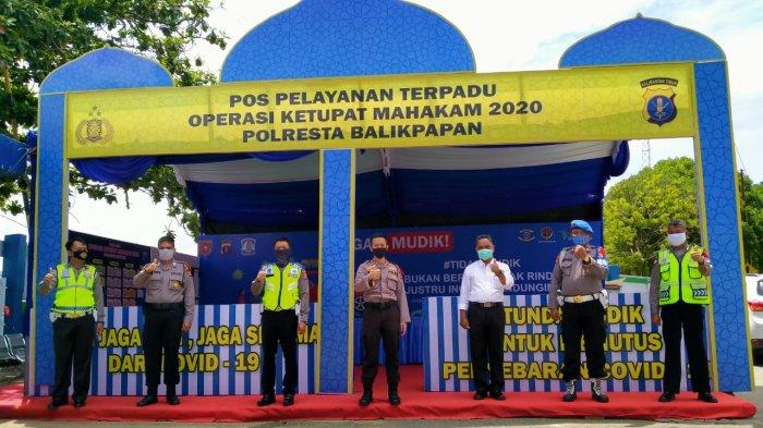 Cegah Mudik Ditengah Pandemi Covid-19, Polresta Balikpapan Siagakan Personel 24 Jam di Pelabuhan Semayang 8 1