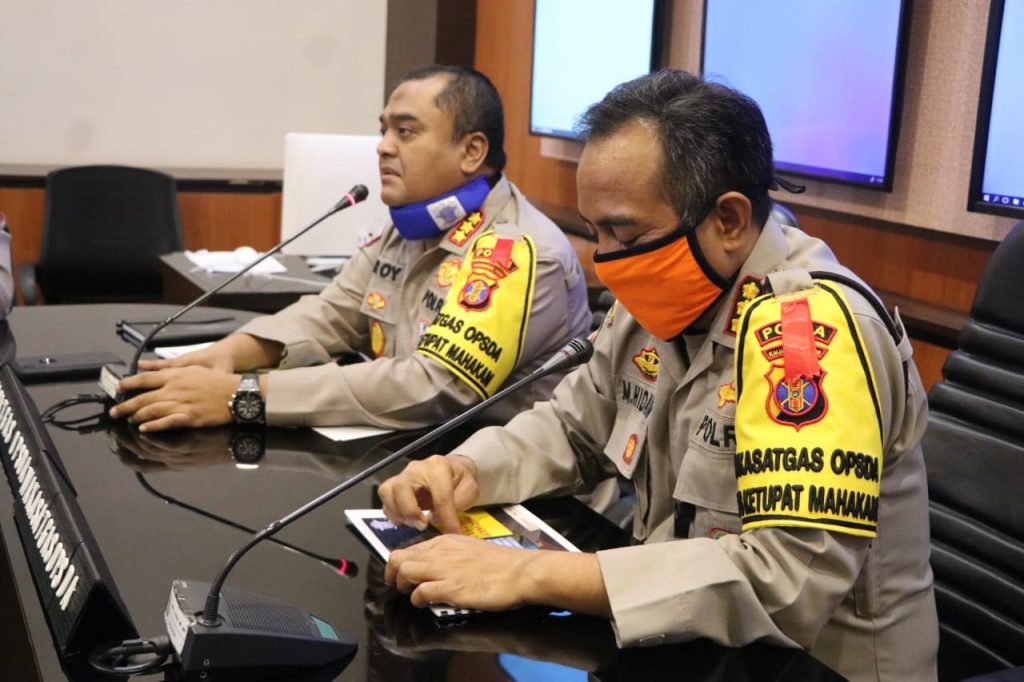 Anev Ops Ketupat Mahakam 2020, Polda Kaltim Gelar Vicon Dengan Polres Jajaran WhatsApp Image 2020 05 11 at 11.20.54