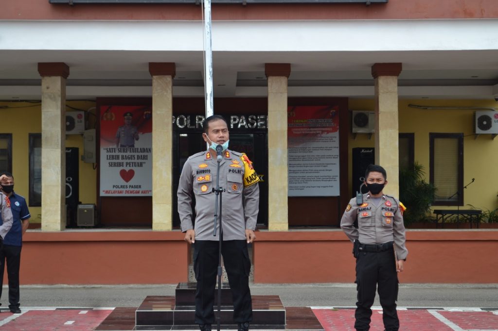 Libur Perayaan Kenaikan Isa Almasih, Polres Paser Tetap Siagakan Personel WhatsApp Image 2020 05 21 at 12.15.24