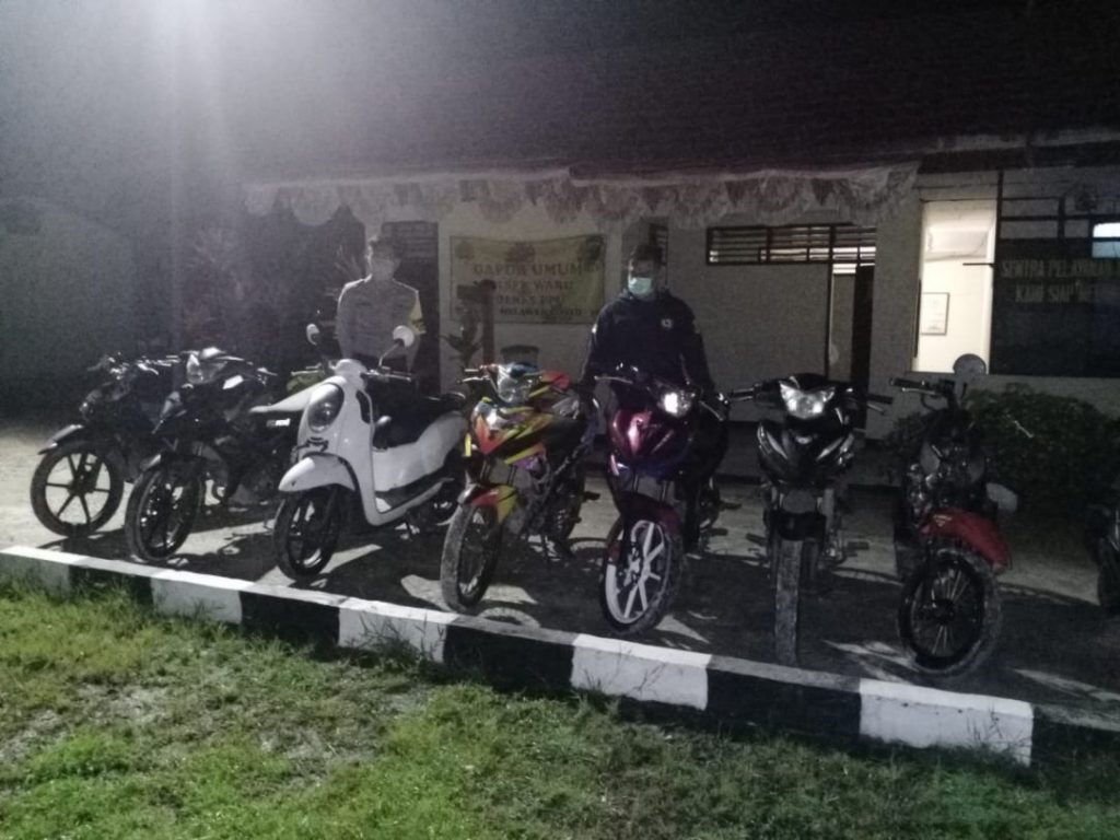Bubarkan Aksi Balap Liar, Polsek Waru Berhasil Amankan 7 Unit Ranmor WhatsApp Image 2020 05 28 at 12.12.29