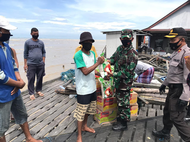Peringati Hari Bhayangkara Ke-74, Tiga Pilar Kamtibmas Balikpapan Timur Gelar Bakti Sosial 2 9