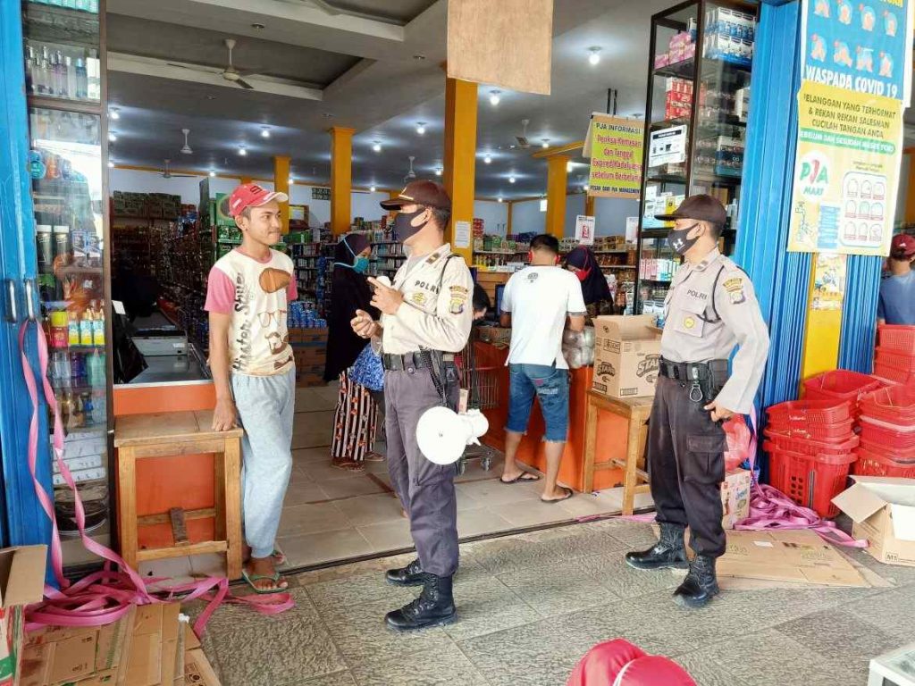 Era New Normal, Polsek Babulu Himbau Warga Untuk Terapkan Protokol Covid-19 8 9