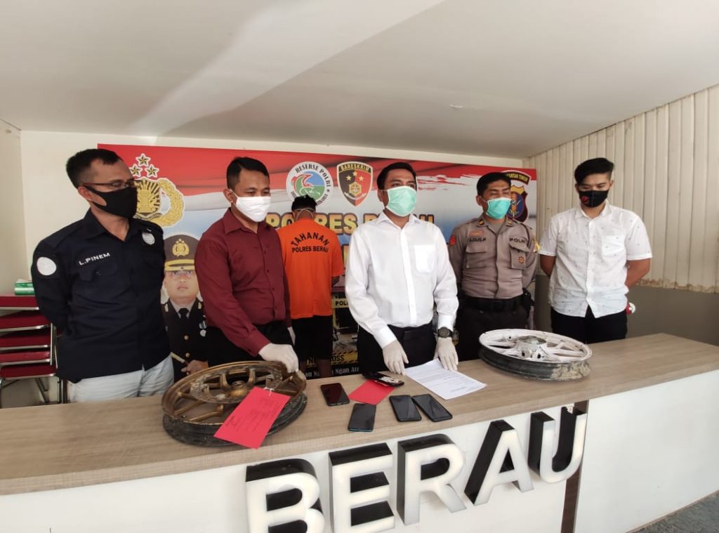 Curi Velg Motor dan Hp, Polres Berau Amankan Seorang Pemuda WhatsApp Image 2020 06 03 at 14.39.16