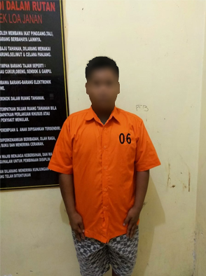 Pelaku Pencurian Sepeda Motor Berhail Diamankan Oleh Personil Polsek Loa Janan 13 1