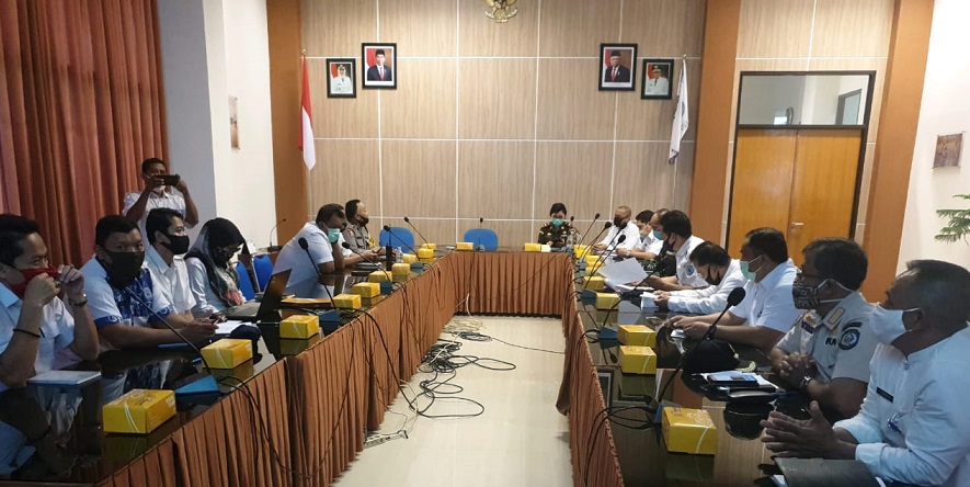 Polres Bontang Hadiri Rapat Koordinasi Bahas Situasi Kamtibmas Menjelang Pilkada 2020 14 4