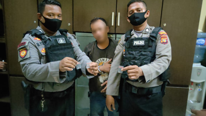 Unit Patroli Sat Samapta Polresta Samarinda Berhasil Amankan Seorang Pemuda Pemilik Sabu 7