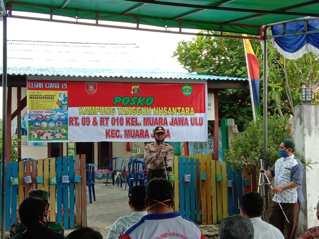 Cegah Covid-19, Kelurahan Muara Jawa Diresmikan Sebagai Kampung Tangguh Nusantara WhatsApp Image 2020 07 02 at 12.05.31