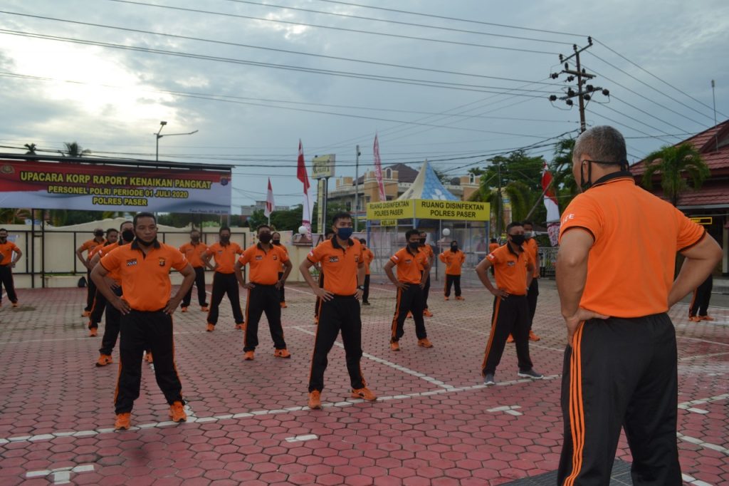 Tingkatkan Imunitas Tubuh, Polres Paser Laksanakan Olahraga Bersama WhatsApp Image 2020 07 03 at 14.12.17