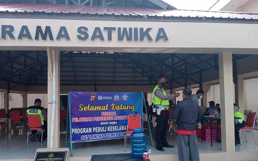 Satlantas Polres Bontang Gelar Pelatihan Program Peduli Keselamatan Tahun 2020 WhatsApp Image 2020 07 17 at 10.27.29 PM