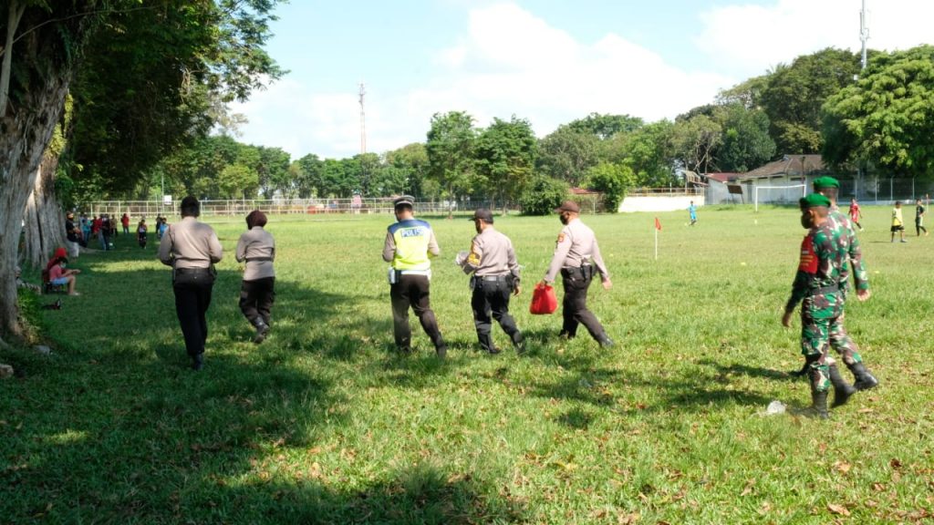 Pandemi Covid-19, Lapangan Merdeka Balikpapan Sepi Pengunjung IMG 20200820 WA0205